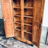 Wood and zinc cabinet