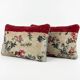 Set of 2 vintage Turkish cushion covers 41x61 cm