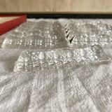 1950s crystal knife holder, new