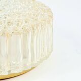 Pair of Mid-Century Bubble Glass Wall Lamps by H.Tynell for Limburg, 1970s