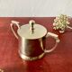 Antique Art Deco silver-plated tea and coffee set