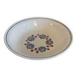 Plat rond et creux Fénal Badonviller modèle Bagatelle