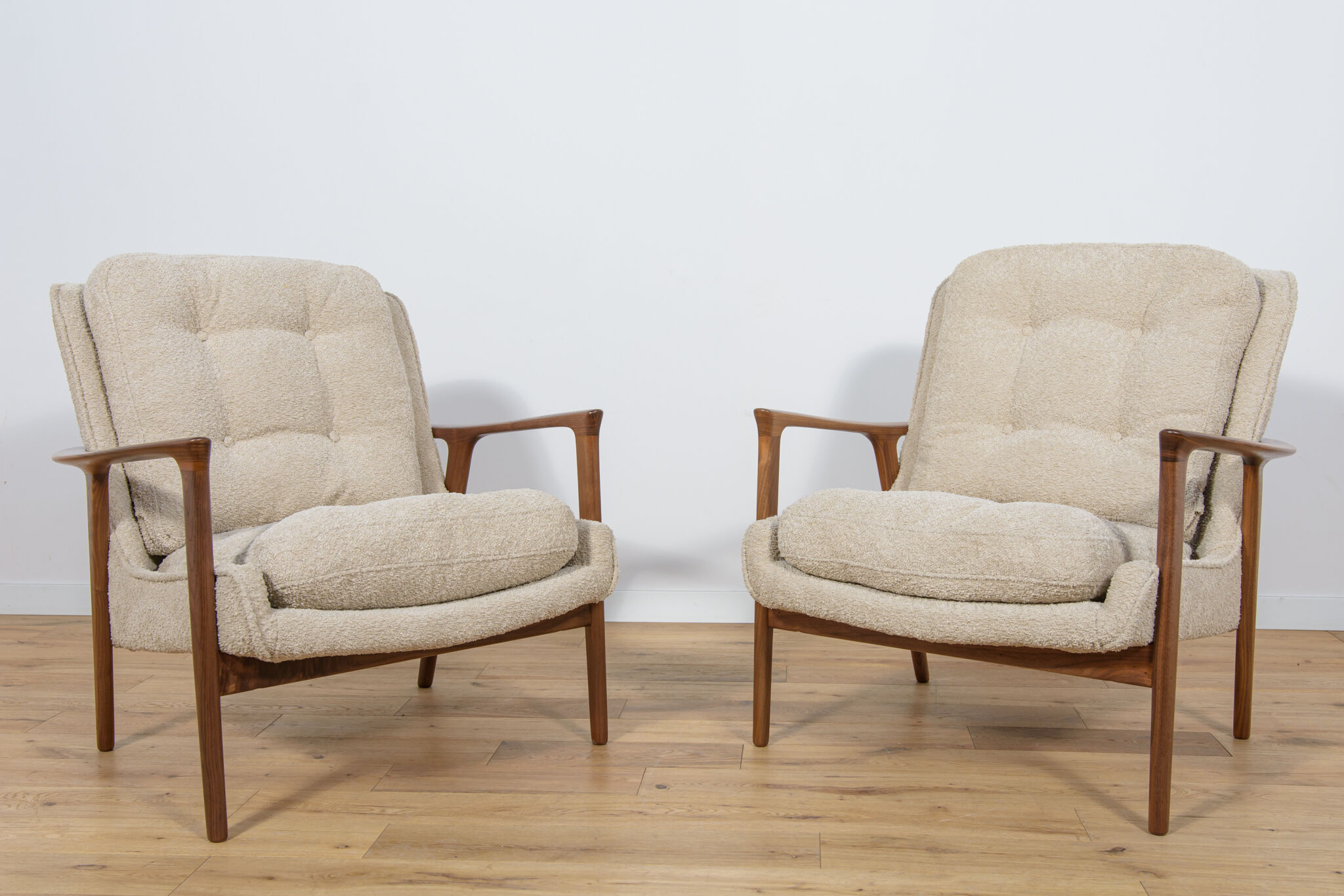 Model Tulip Armchairs by Inge Andersson for Bröderna Andersson, 1960s, Set of 2