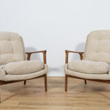 Model Tulip Armchairs by Inge Andersson for Bröderna Andersson, 1960s, Set of 2