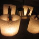 Lustre scandinave en teck