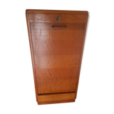 Furniture with a sliding drawer