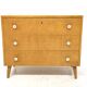 Scandinavian birch chest of drawers, Swedish modern, Sweden, 1940