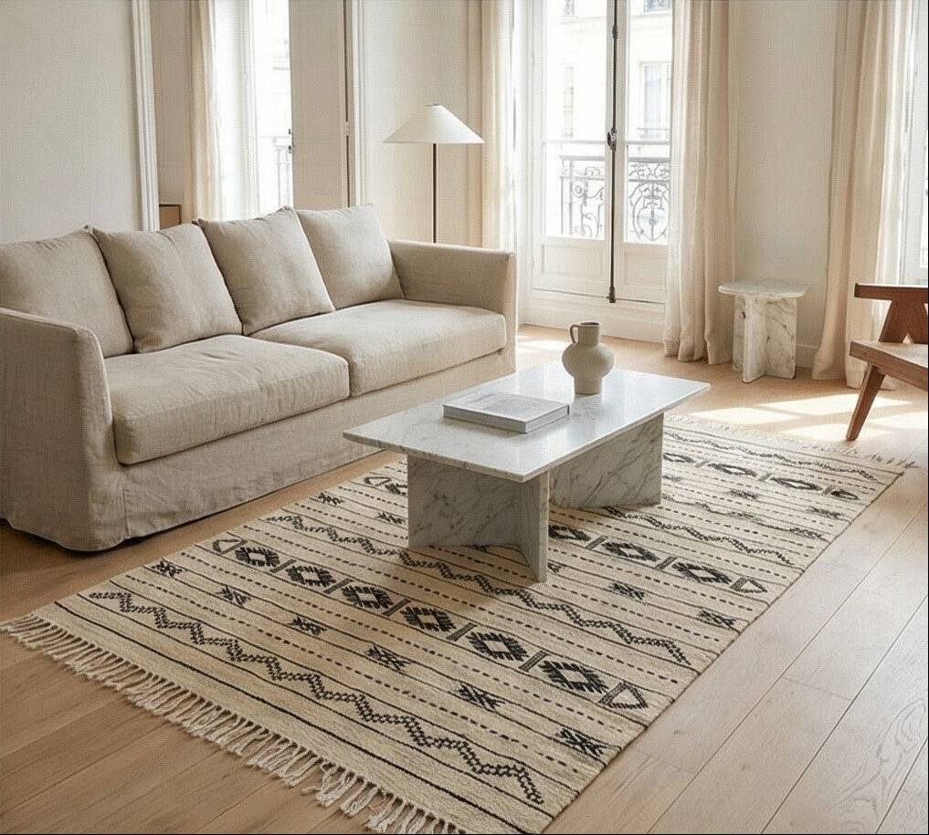 Ethnic kilim rug