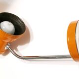 1970s orange desk lamp by Massive