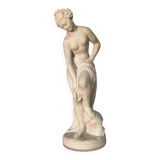 "Venus at Bath" sculpture by Dal Torrione, 20th century.