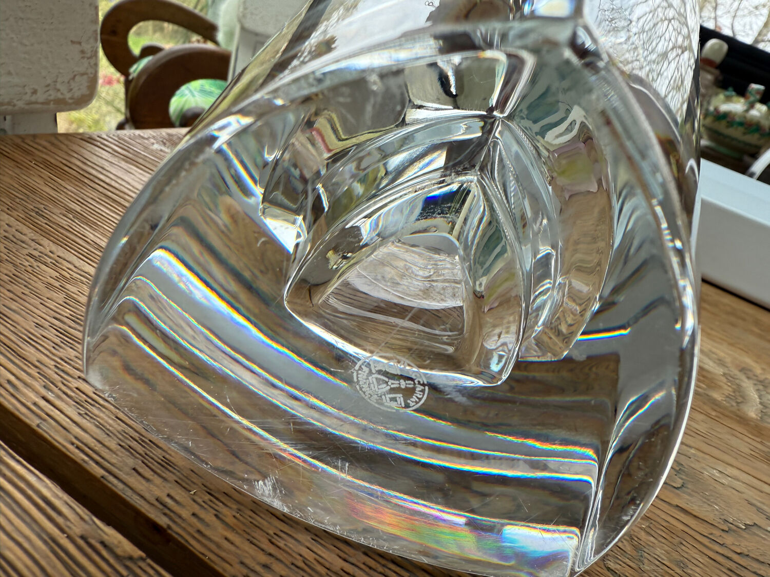 Baccarat vase