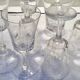 Old wine glass in baccarat crystal model art deco ht 14,5 cm