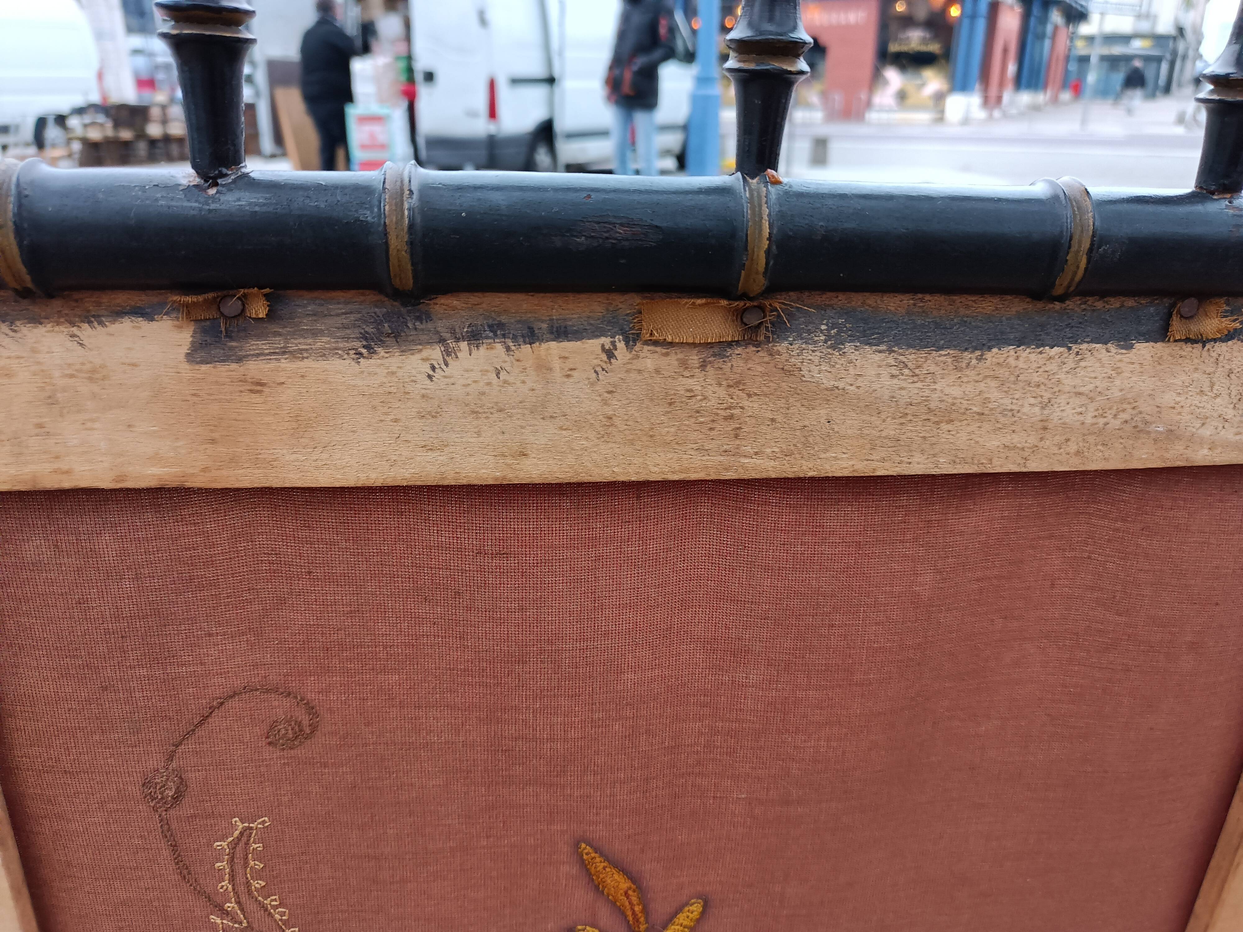 Old blackened wood Napoleon III era