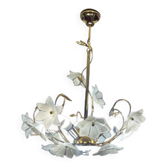 Lustre fleur de murano année 60