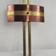 Vintage opaline glass wall lamp