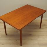 Teak table, Danish design, 1970s, manufactured in Denmark