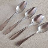 4 small Art Deco spoons