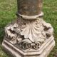 Holy water font on stone column (17th century)