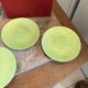Japanese Green Cup Saucer Underplate ANDOI CLOISONNE CLOISON