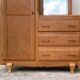 Asymmetrical vintage wardrobe 1950