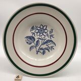 6 hollow plates "Gien" model Amilly