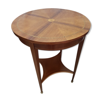 Mahogany side table