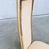Hollywood Regency dining chairs from Belgo Chrom, 1970s, set of 8.