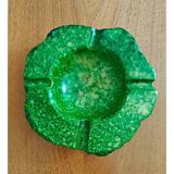 Cendrier vintage en albâtre vert Romano Bianchi