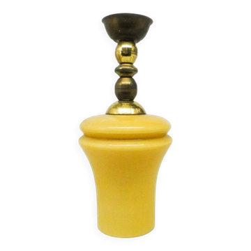 Pop art style pendant lamp, Poland, 1960s
