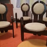 Ensemble de salle à manger vintage par Rudolf Szedleczky