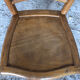 Chair bistrot in wood turned 70s vintage