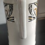 Art Deco toilet set Digoin Sarreguemines