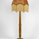 Art Nouveau cherry floor lamp by Paul Follot, circa 1920