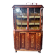 Renaissance display case. Dutch marquetry with floral motifs.