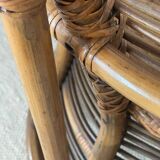 Fauteuil en rotin 1960