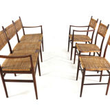 Dining room set 'Bologna' - 3 seater sofa - 3 chairs - mid century modern