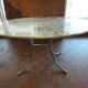 Large dining table in vintage marble 70'S Roche and Bobois