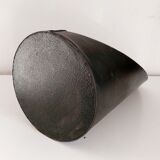 Lipstick leather table mirror