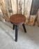 Brutalist tripod stool
