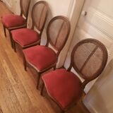 Set of 4 Louis XVI style chairs