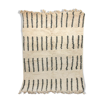 Tapis beni ouarain beige 200x150cm