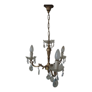 lustre en bronze moulé