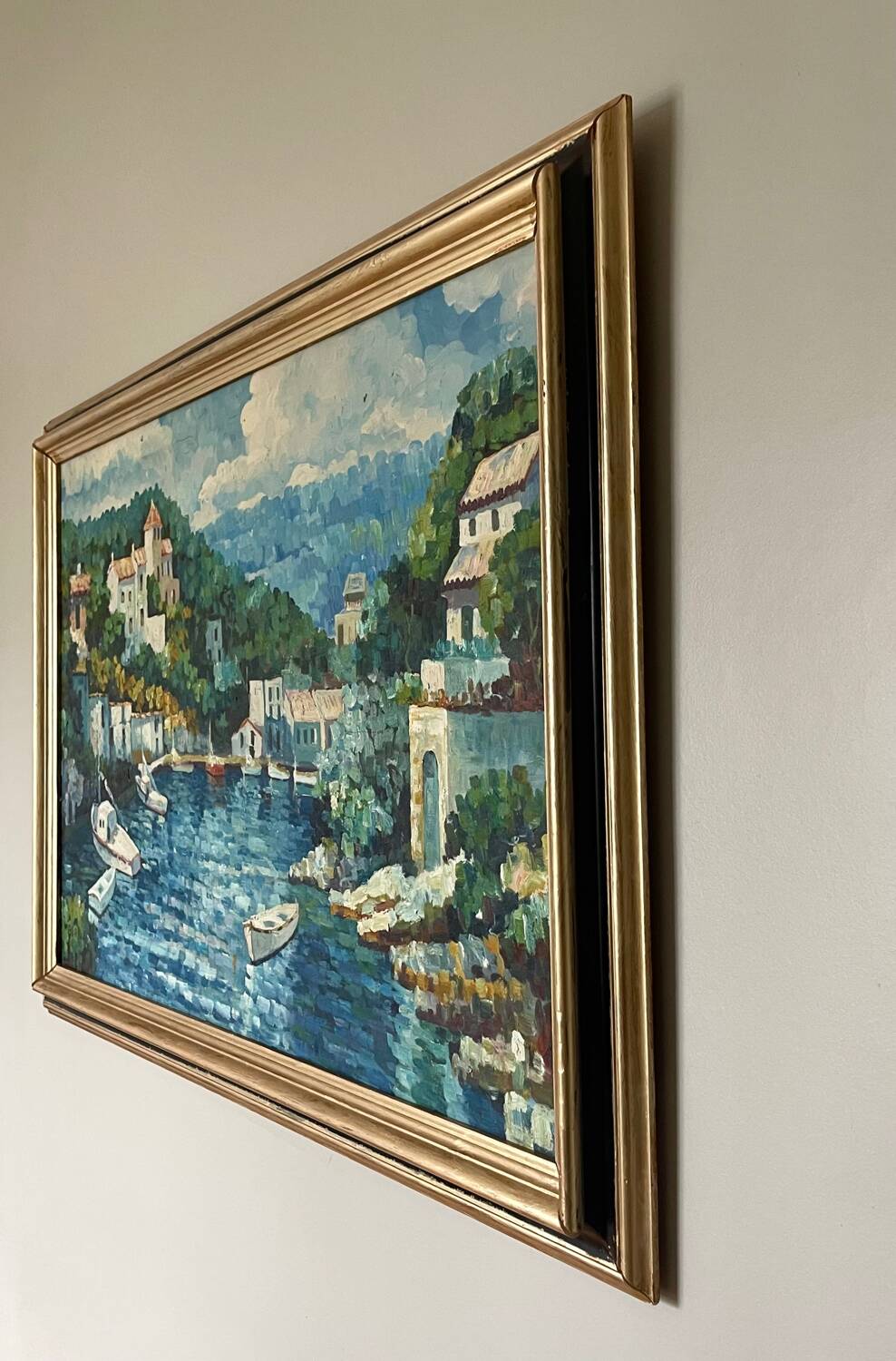 Oil on canvas 103X73cm