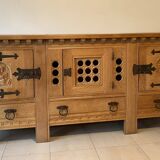 Buffet en chêne massif