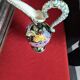 decorative ceramic pitcher, signed "Arte Veneziana"