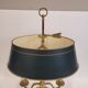 Bouillotte table lamp, Directory, gilded bronze, 19th century – France