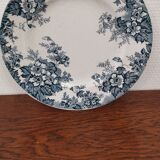 Compotier drageoir faience Saint Amand model Marie Louise signed