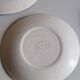 Set of 12 oval-shaped dinner plates, Salins Tolede pattern