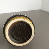 Set of 2 Multi-Color Fat Lava Op Art Pottery Vase "215-17" Bay Ceramics, Germany