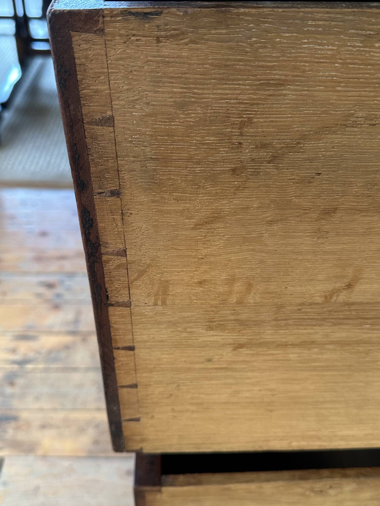 Antique military campaign chest